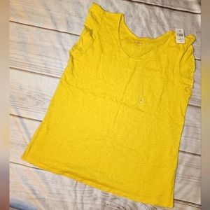 Yellow tank top